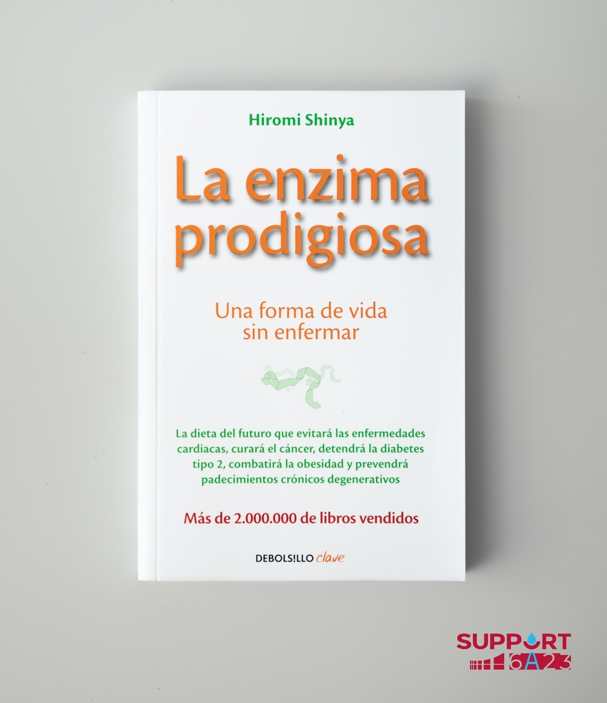 Pack de Libros Formación (Aguas curativas / La enzima prodigiosa / La enzima para rejuvenecer)