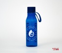 Blue bottle silicone handle 600 ml_ Circle logo