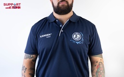 KANGEN Water Men's Polo with the ENAGIC Independent Distributor logo