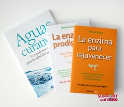 Training Book Pack (Healing Waters / The Prodigious Enzyme / The Enzyme for Rejuvenation)