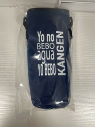 Bolsa azul plegable de poliester logos (copia)