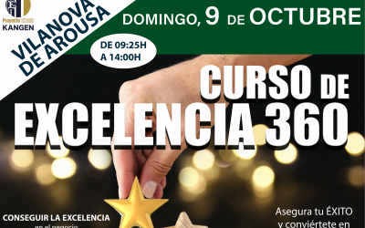 PONTEVEDRA/VILANOVA DE AROUSA – CURSO DE EXCELENCIA 360 – Domingo 09 de Octubre