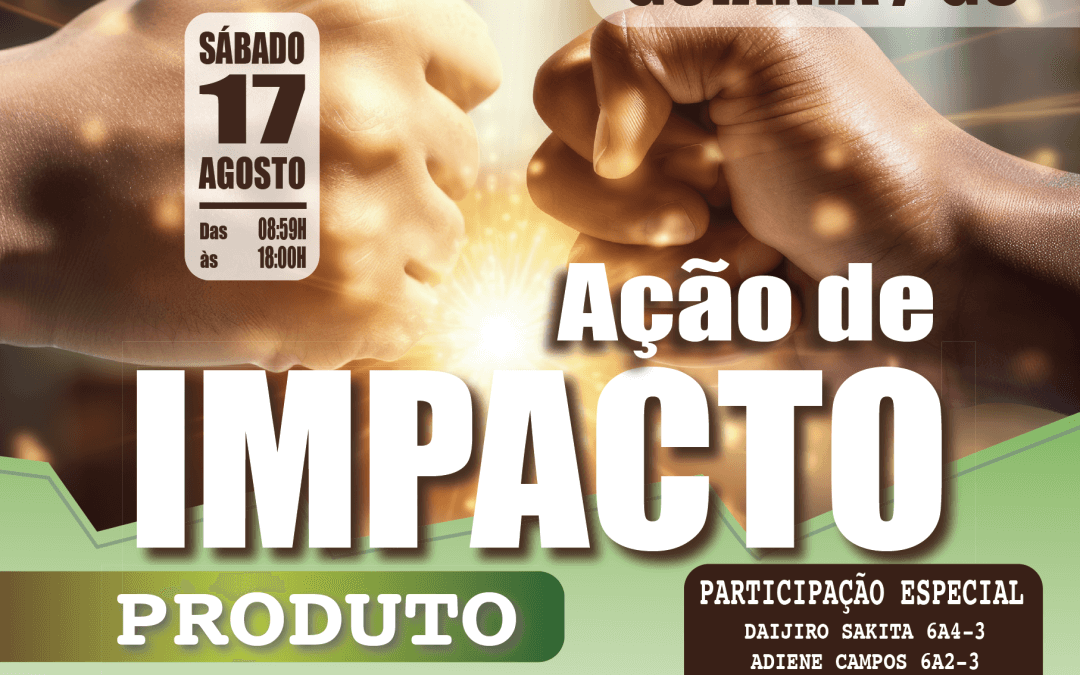 GOIÃNIA / GO – Ação de impacto PRODUTO– Sábado 17 de Agosto