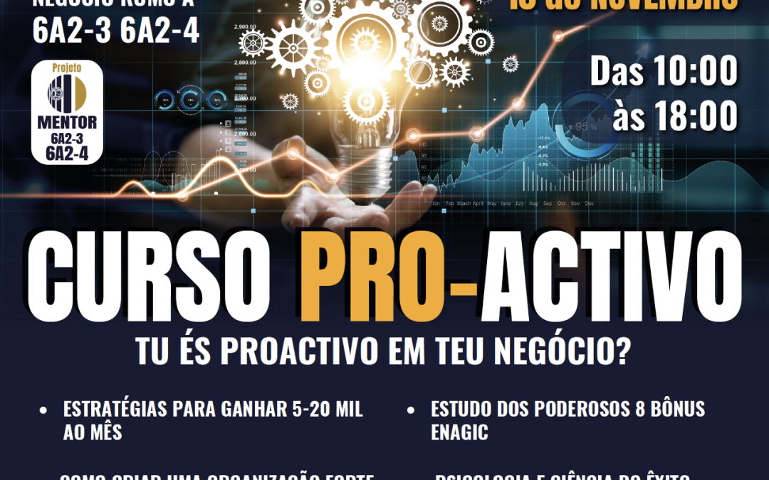 LISBOA_PORTUGAL – CURSO PRO-ACTIVO – DOMINGO, 10 DE NOVEMBRO